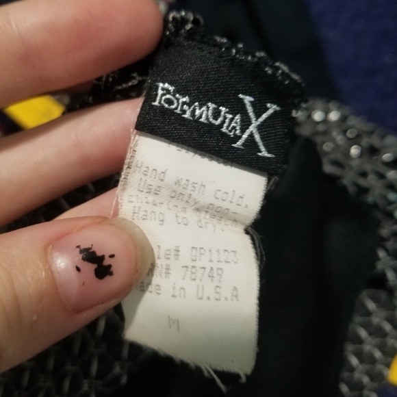 Womens size medium "Formula X" crazy cool tube top - Picture 3 of 3